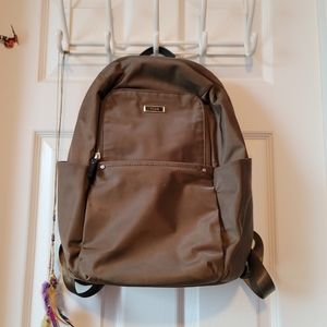 Tumi Olive Green Nylon Backpack
